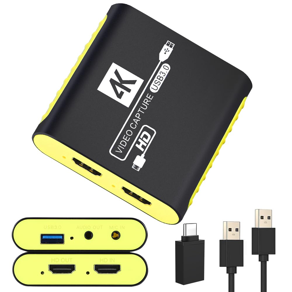 Amazon.co.jp: HDMI ビデオキャプチャー ボード Switch 2 対応 USB3.0