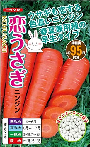 Amazon | ナント種苗 ニンジン 恋うさぎ | 野菜