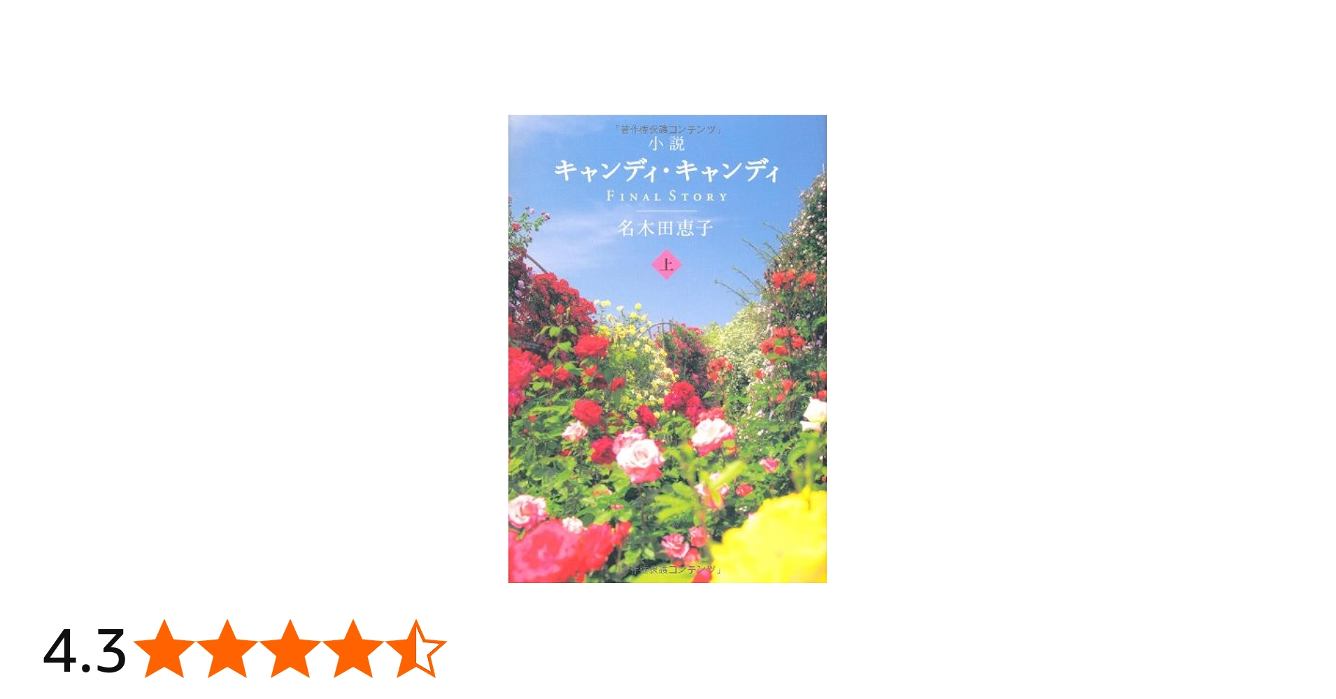 Amazon.co.jp: 小説キャンディ・キャンディ FINALSTORY （上） : 名