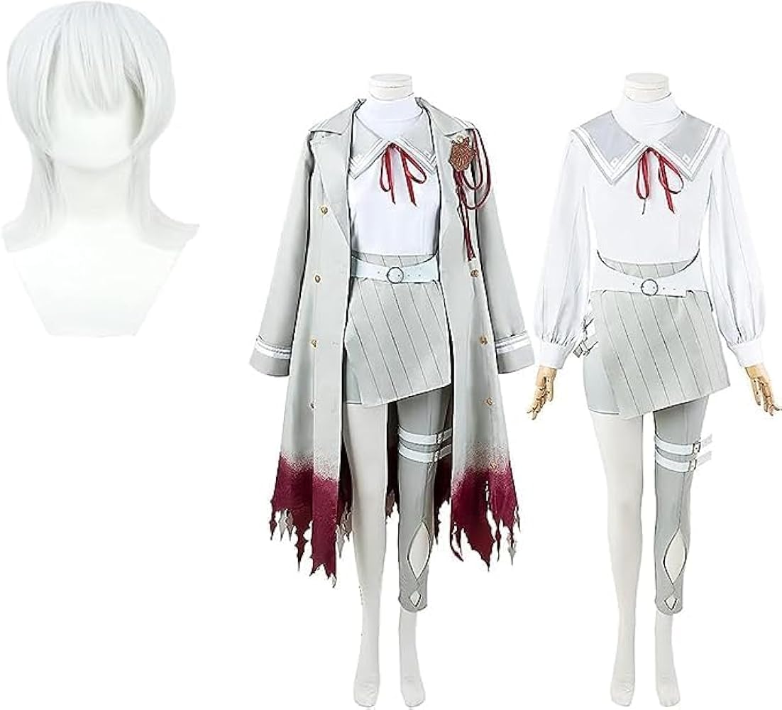 Amazon.co.jp: [PWPCOS] VTuber 弦月藤士郎 コスプレ衣装 セーラー服