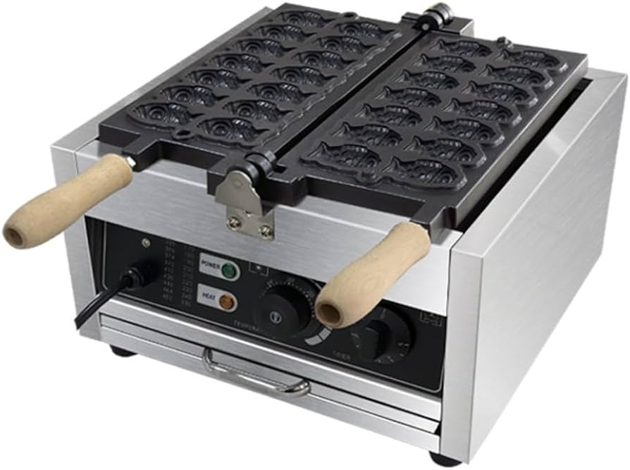 Amazon.co.jp: TAYTHI たい焼き機、業務用電気たい焼き機、14穴ミニ