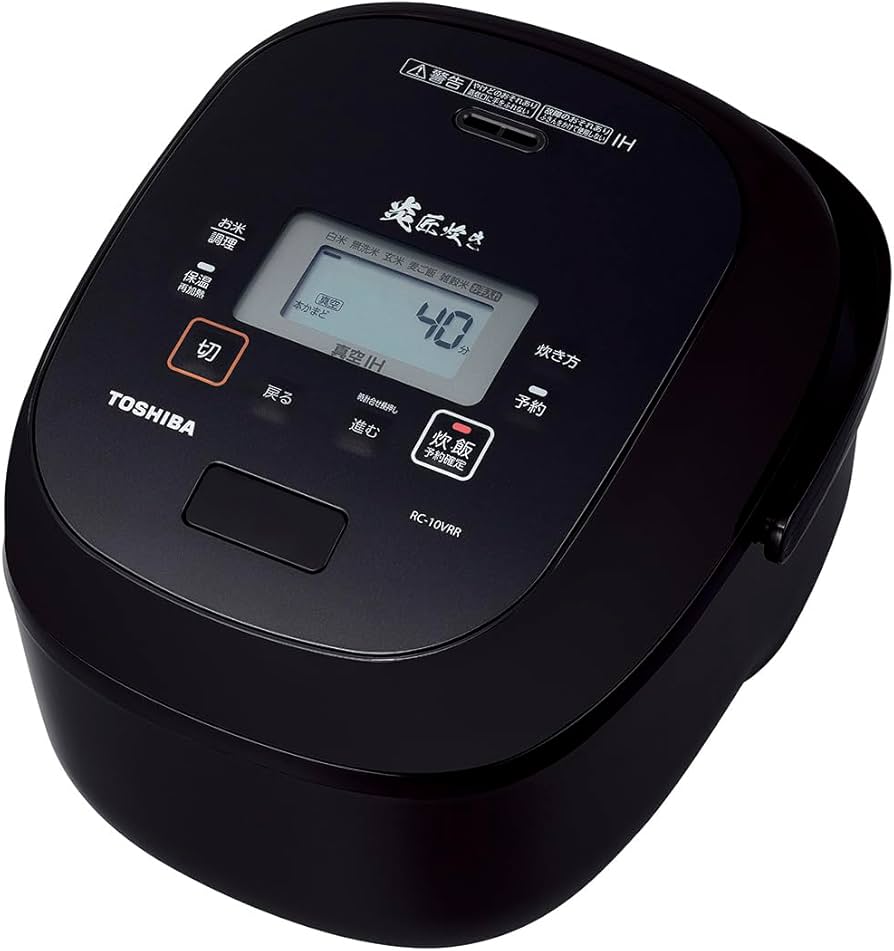 Amazon | TOSHIBA(東芝) 炊飯器5.5合 真空IH rice cooker 日本製 真空