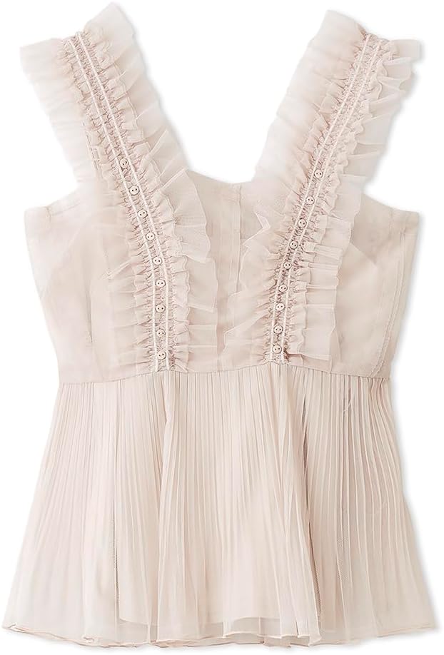 Amazon | [スナイデル] Sustainaチュールキャミブラウス SWFB251174