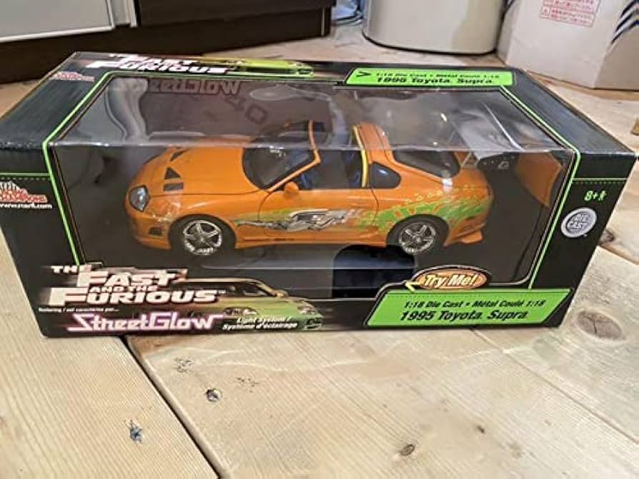 Amazon.co.jp: 1 18 ワイルドスピード ミニカー スープラ 希少 : おもちゃ