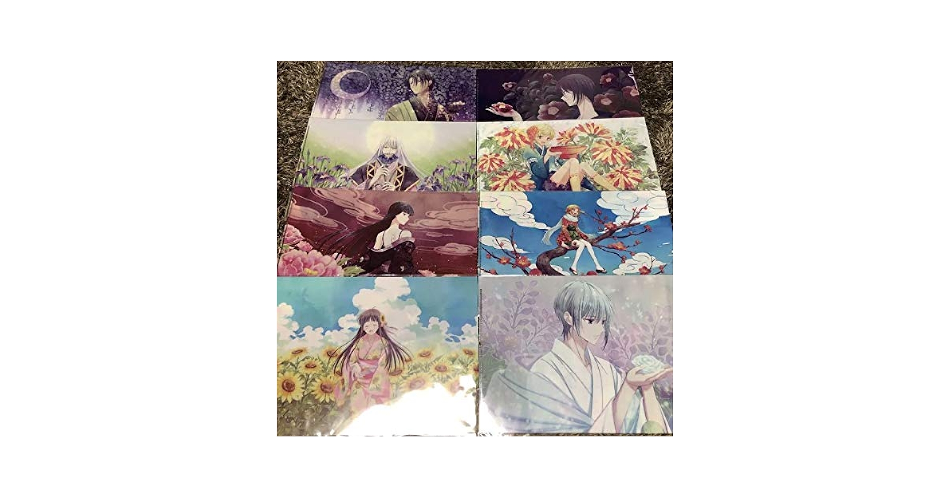 フルーツバスケット edクリアファイル 全8種 フルーツバスケット ED