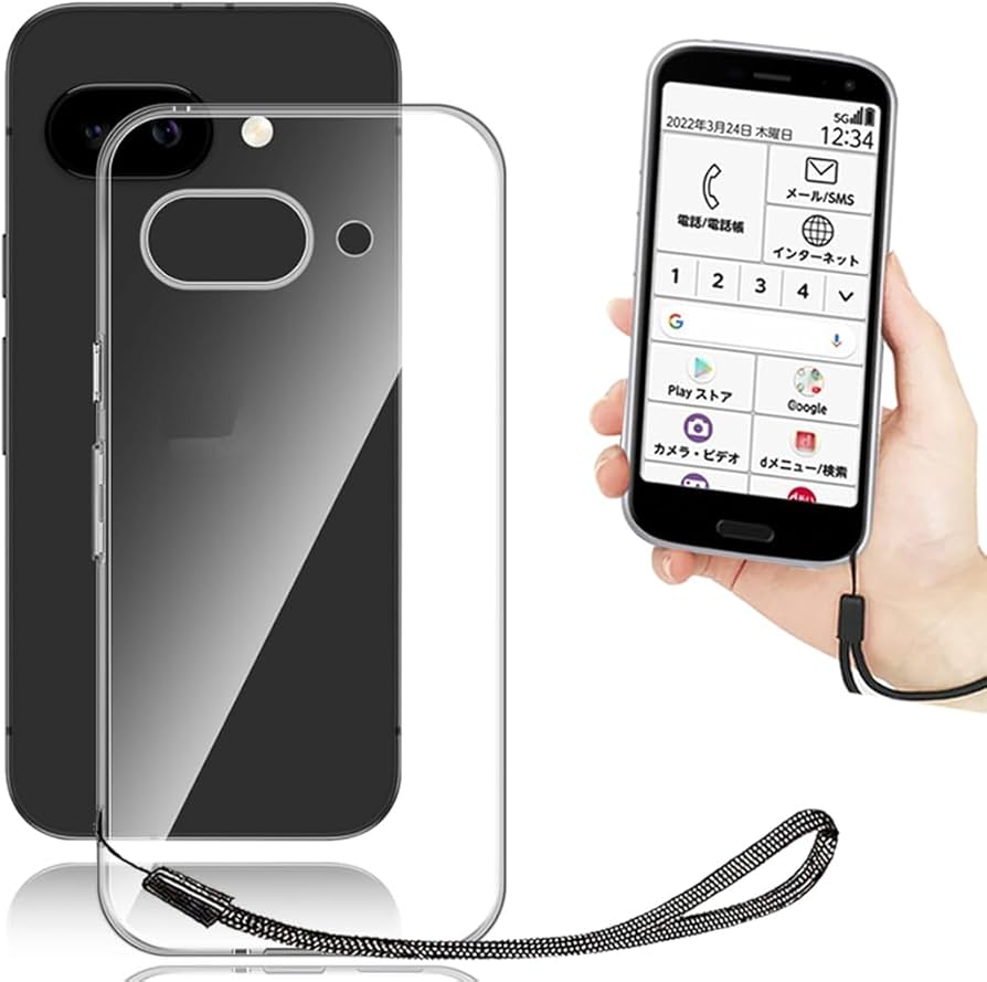 Amazon.co.jp: Google Pixel 9a ケース クリア 透明 カバー