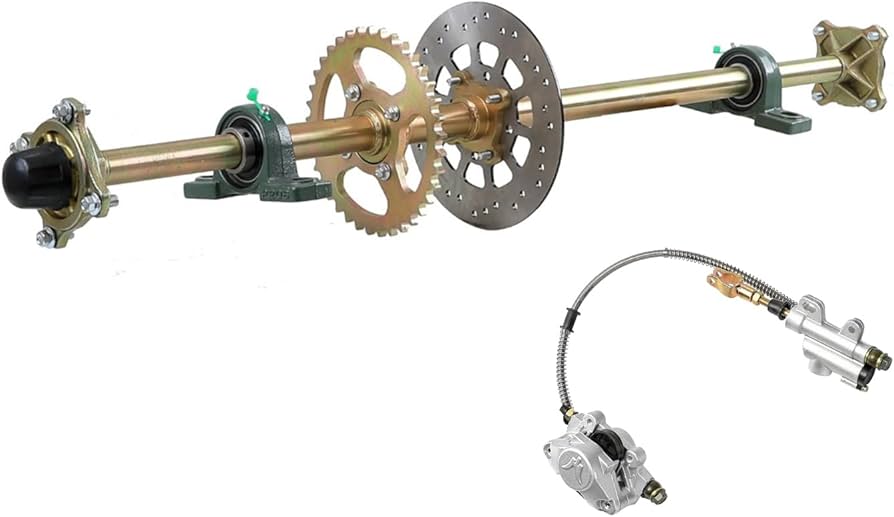 Amazon | WPHMOTO 44インチ リアアクスルシャフトキット ブレーキ