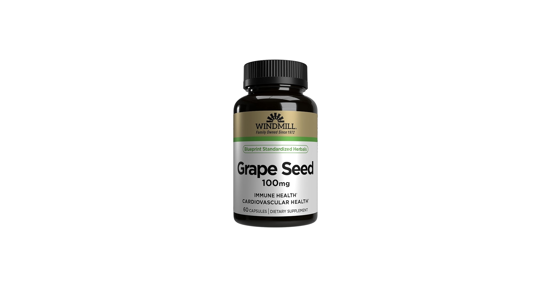 Amazon.com: Windmill Grape Seed Extract 100 Mg Capsules 60 Ea