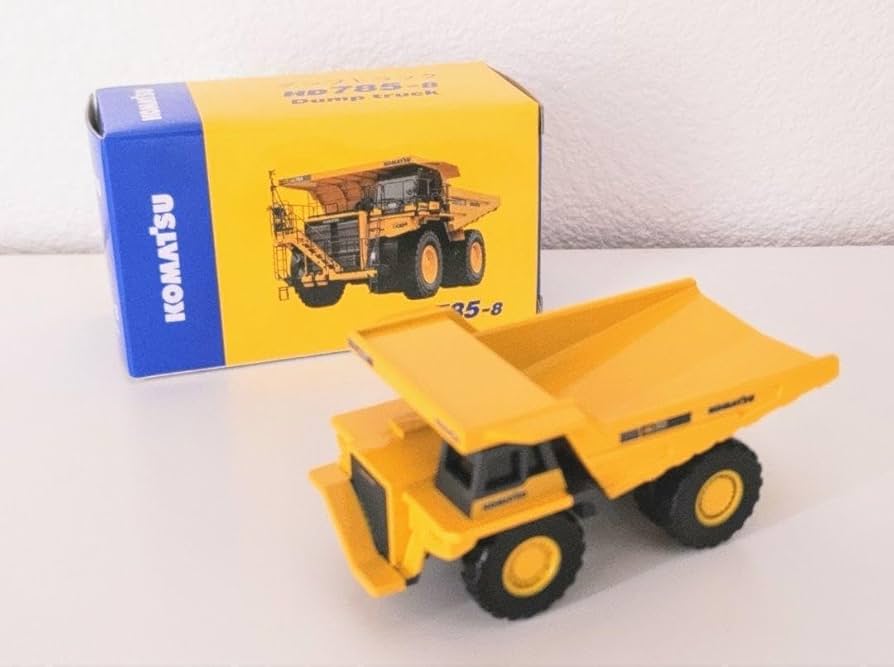 Amazon.co.jp: コマツ オリジナル ミニチュアカー ダンプトラック HD