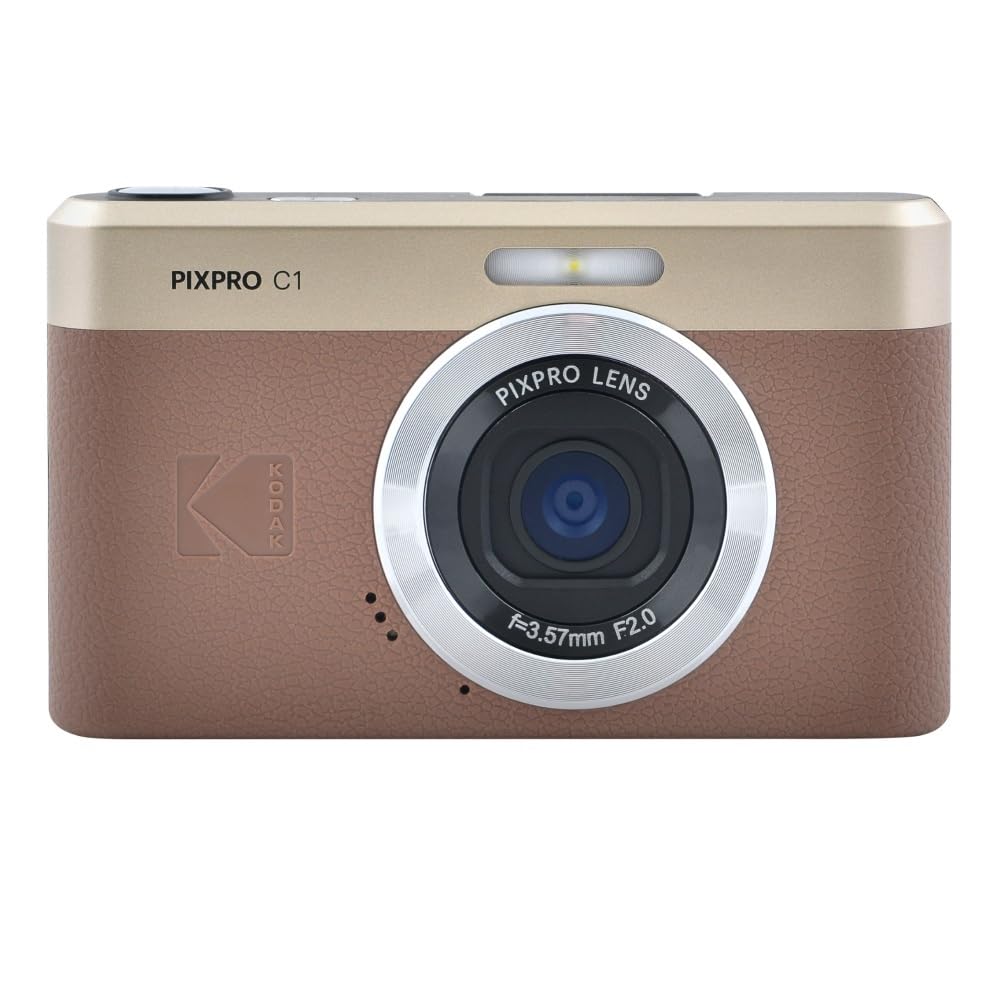 KODAK Câmera digital com zoom PIXPRO C1 – 13 MP compacta aponte e