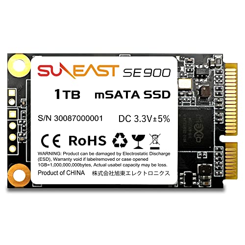 Amazon | SUNEAST SSD 内蔵SSD 1TB SE900 Msata Solid State Drive SSD