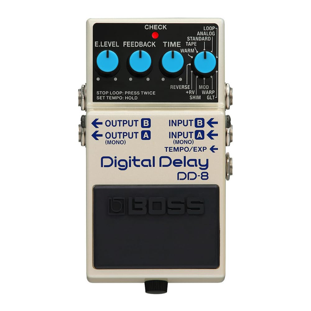 Amazon.com: BOSS DD-8 Eleven Modes Full Stereo I/O Support Built