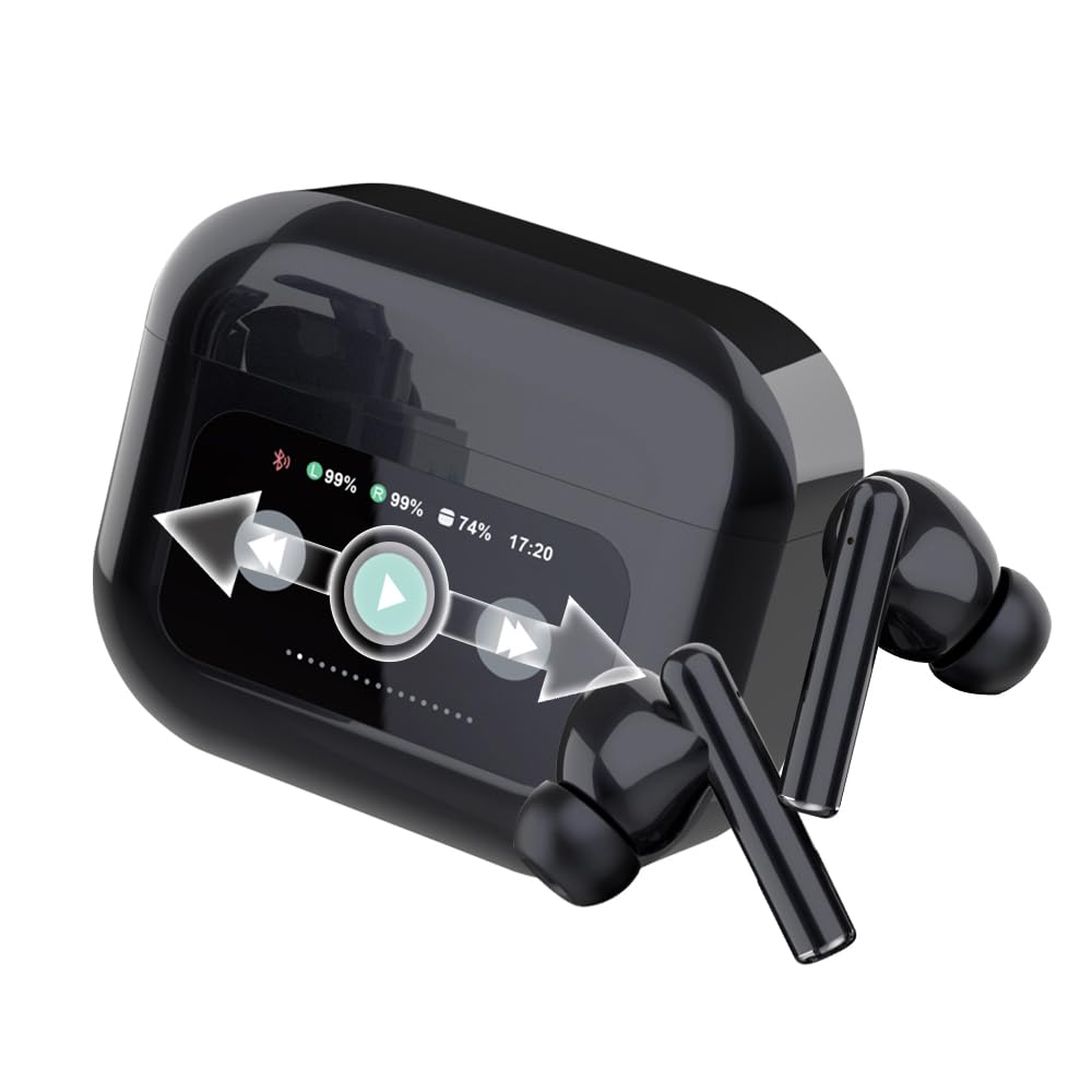 Amazon.co.jp: Bluetooth5.4 完全ワイヤレスイヤホン タッチ