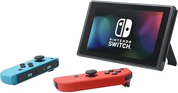 Amazon.com: Nintendo Switch with Neon Blue and Neon Red Joy‑Con
