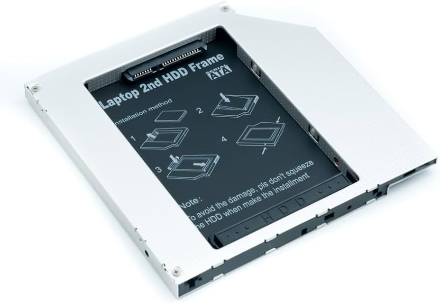 Amazon.com: QUMOX Laptop 2nd HDD SSD DVD Bay Caddy Adapter for 2.5