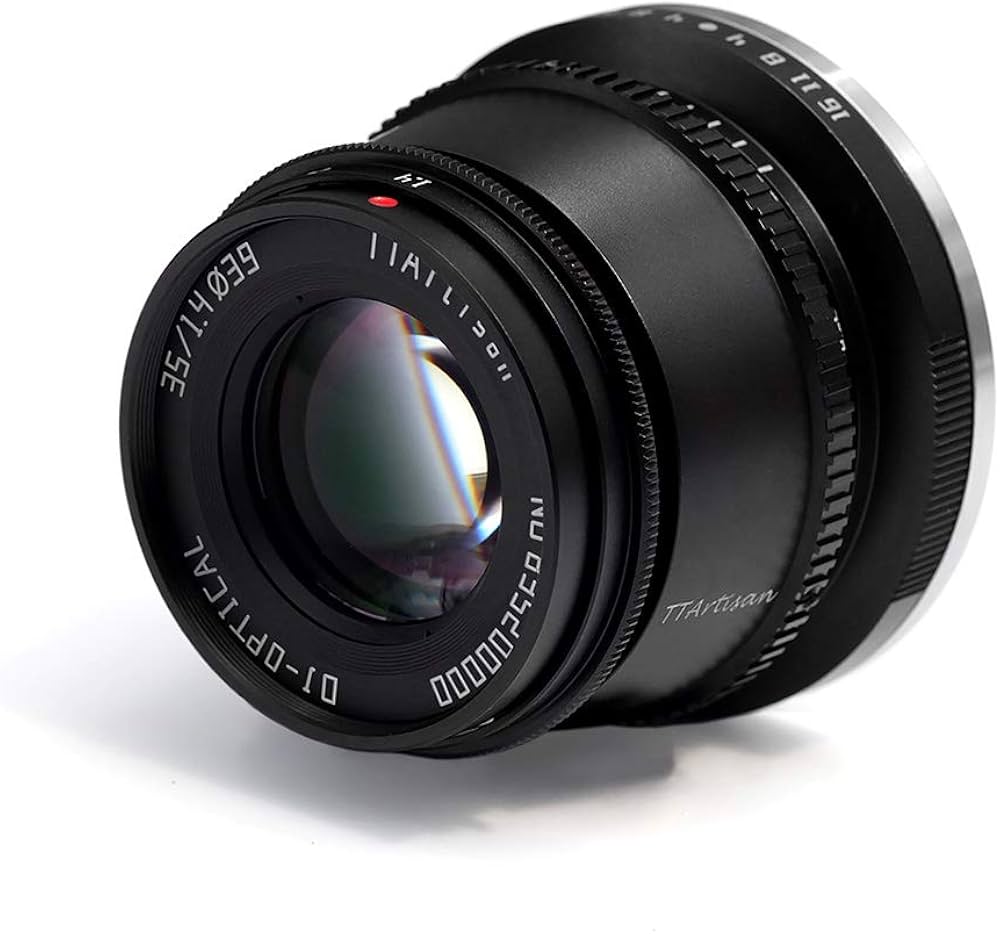 極美品】TTArtisan 35mm F1.4 Xマウント 保護フィルター付き 極美品