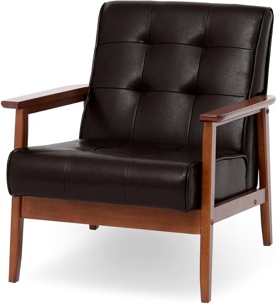 Amazon｜アイリスプラザ(IRIS PLAZA) ソファ 1人掛け PU ダーク