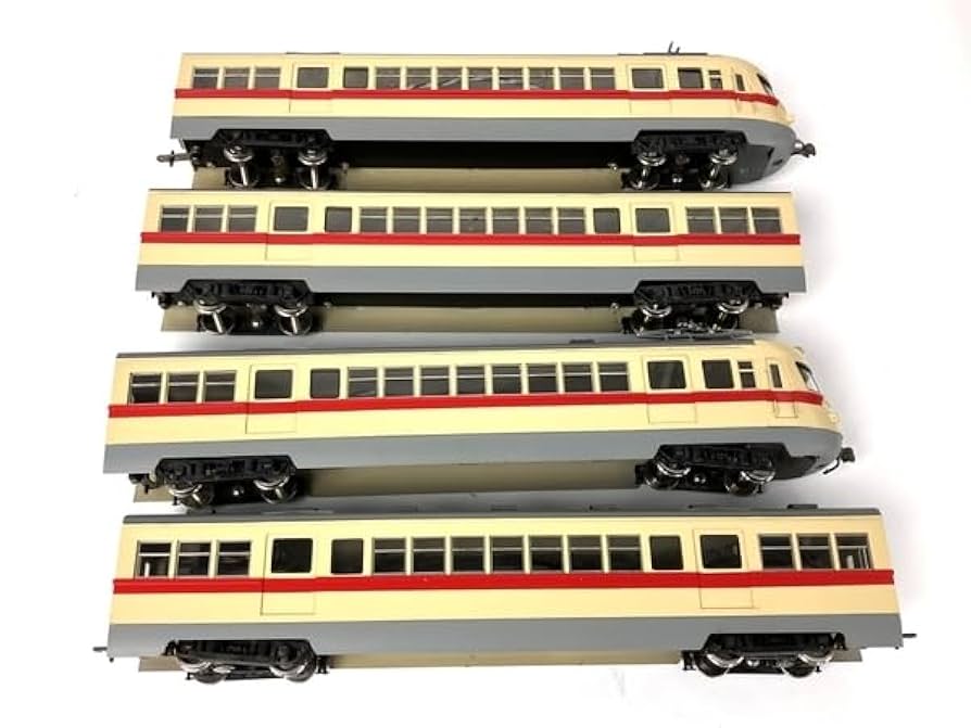 鉄道模型HOゲージタニカワ国鉄52系4両セット（車体バラキット組立品）