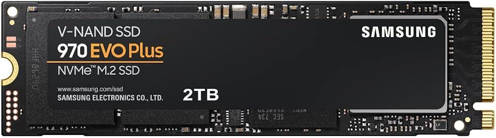 Amazon | SAMSUNG 970 EVO Plus SSD 2TB - M.2 NVMe Interface