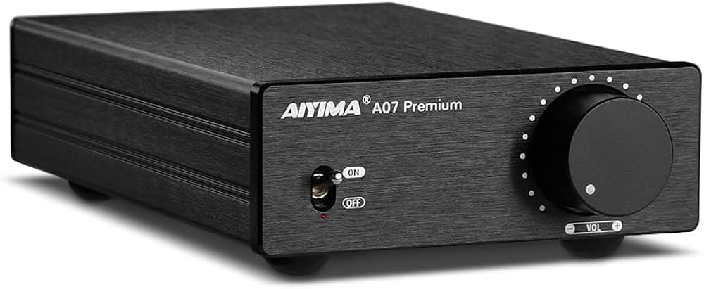 AIYIMA Metal A07 Tpa3255 Power Amplifier 300Wx2 Hifi Class D