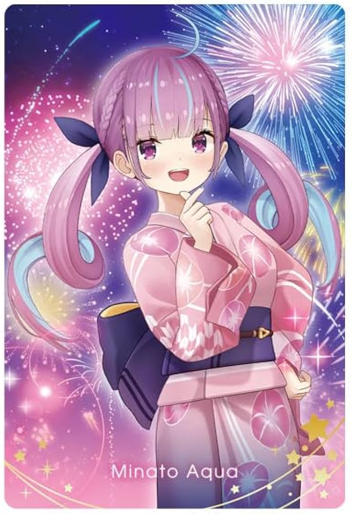 Amazon | ホロライブ ウエハース3 [8.湊あくあ (メンバーカード)] 通販