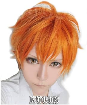 Amazon.co.jp: 耐熱コスプレウィッグ ハイキュー!! 日向 翔陽（ひなた