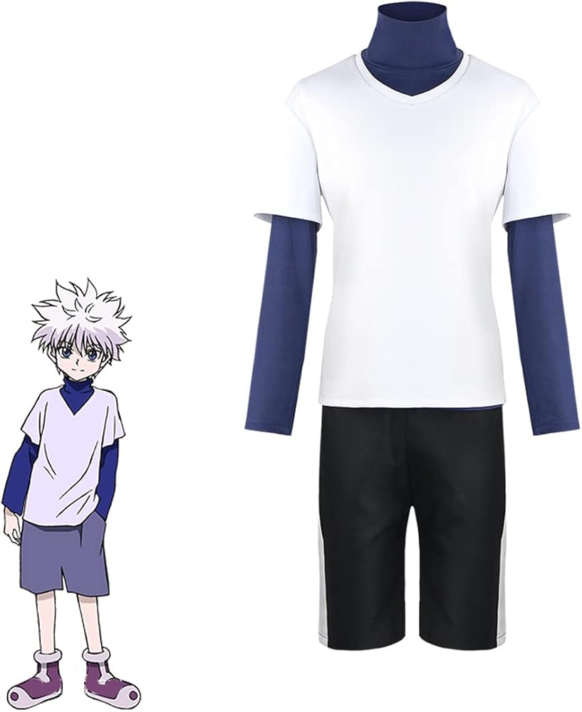 Amazon.co.jp: [ZAVY] キルア コスプレ衣装 ハンター×ハンター 変装
