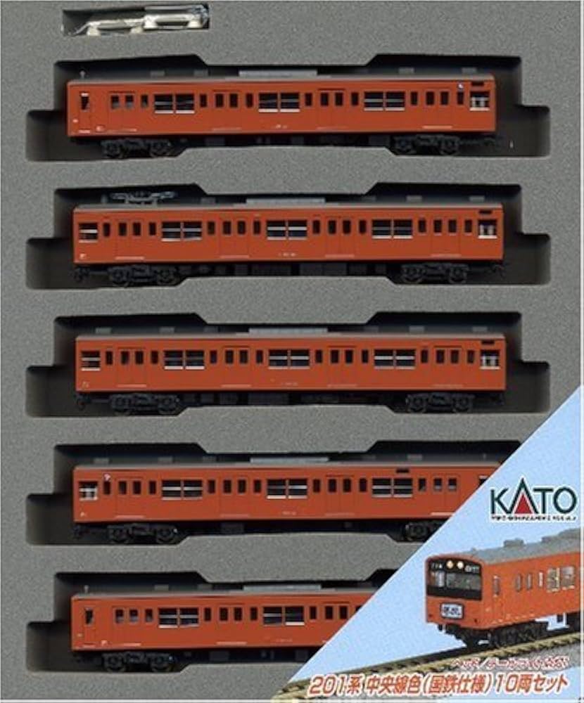 Amazon | KATO Nゲージ 201系 中央線色 国鉄仕様 10両セット 10-230