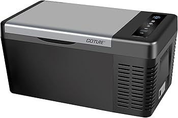 Amazon.co.jp: Goture 18L車載冷蔵庫 -22℃～+10℃ ポータブル冷蔵庫