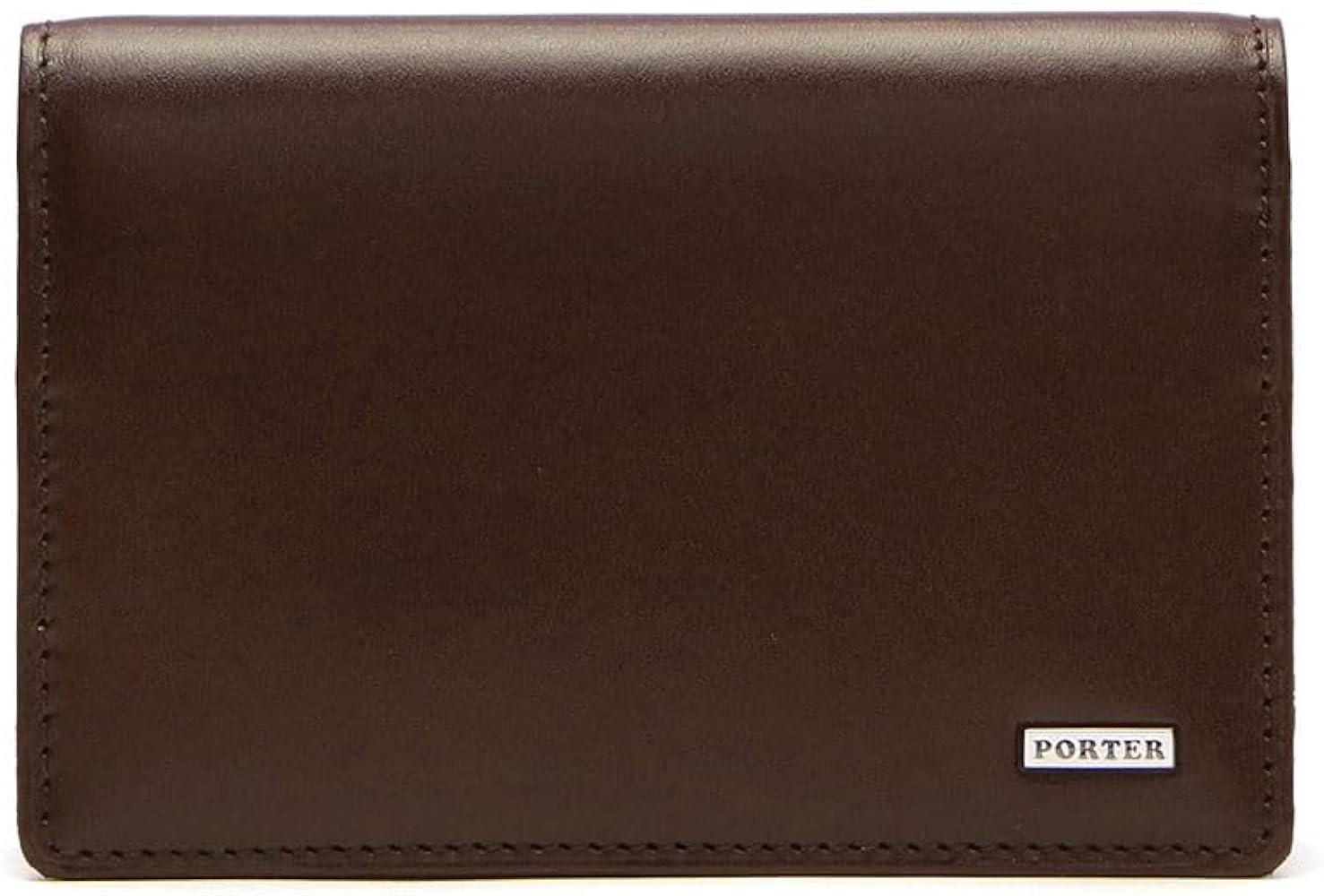 Amazon | [ポーター] SHEEN カードケース 名刺入れ レザー (ブラウン