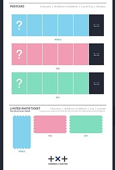 Amazon.com: [SET] TXT Album - Chaos Chapter : Freeze (SET Ver) 3CD