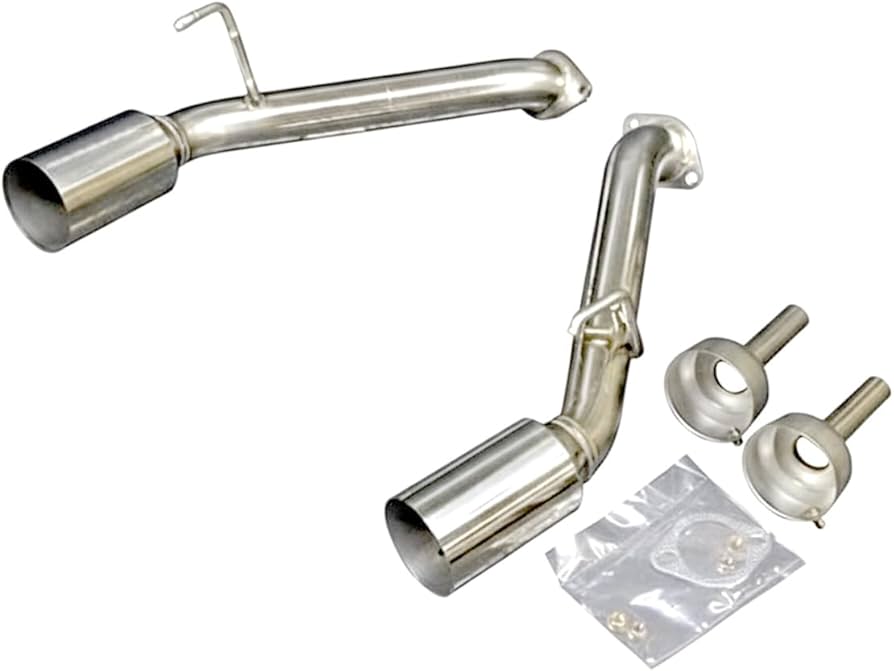 Amazon | Z.S.S. Attack-ST ストレート マフラー 左右出し 直管 オール