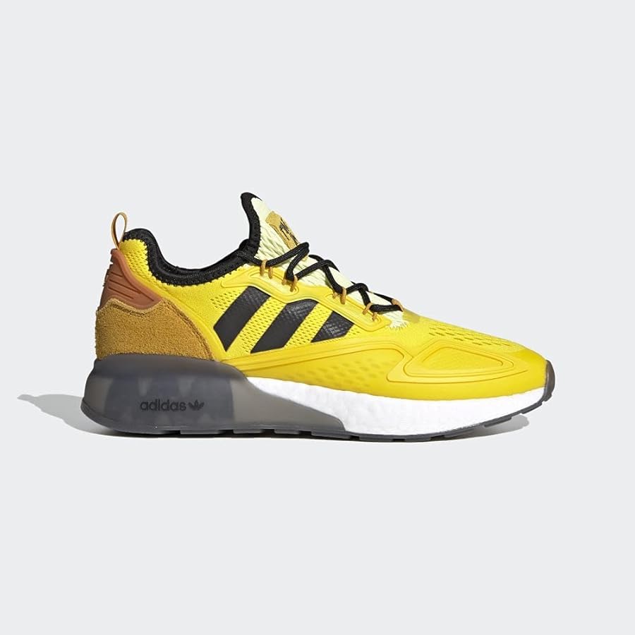 Amazon.com | adidas Ninja ZX 2K Boost Shoes Men's, Yellow, Size