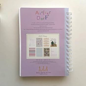 Atelier Dorf 2023 Diary スケジュール帳 Atelier DoreF' スケジュール