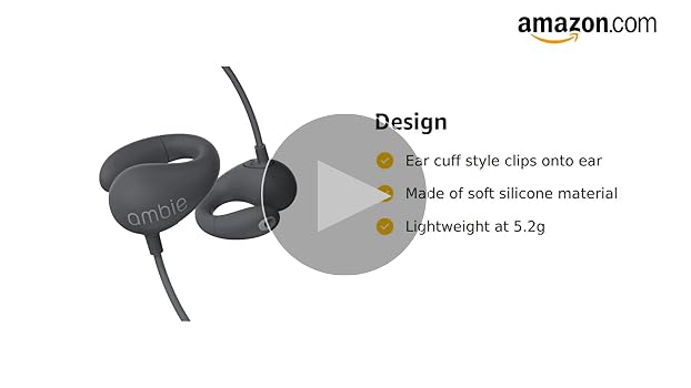 Amazon.com: ambie Sound Earcuffs - Open Ear Earbuds Wired Ear Clip