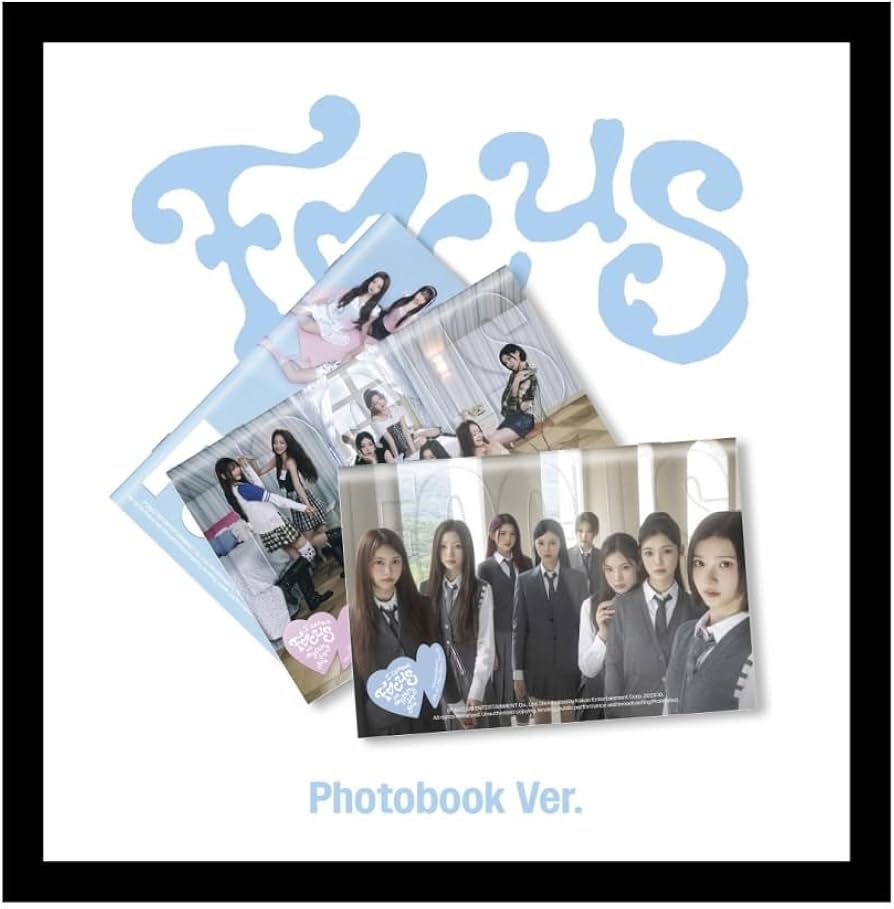 Amazon.com: Hearts2Hearts FOCUS 1st Mini Album (Photobook 3 Ver