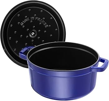 Amazon｜staub ストウブ 「 ピコ ココット ラウンド グランブルー 26cm