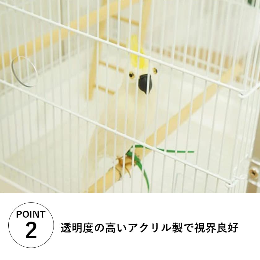 Amazon | とりまる Mサイズ 鳥かご アクリルケース 防寒カバー ケージ