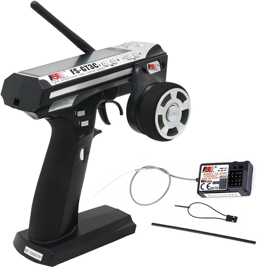 Amazon | Flysky FS-GT3C RCトランスミッター 3CH 2.4GHz LCDリモコン