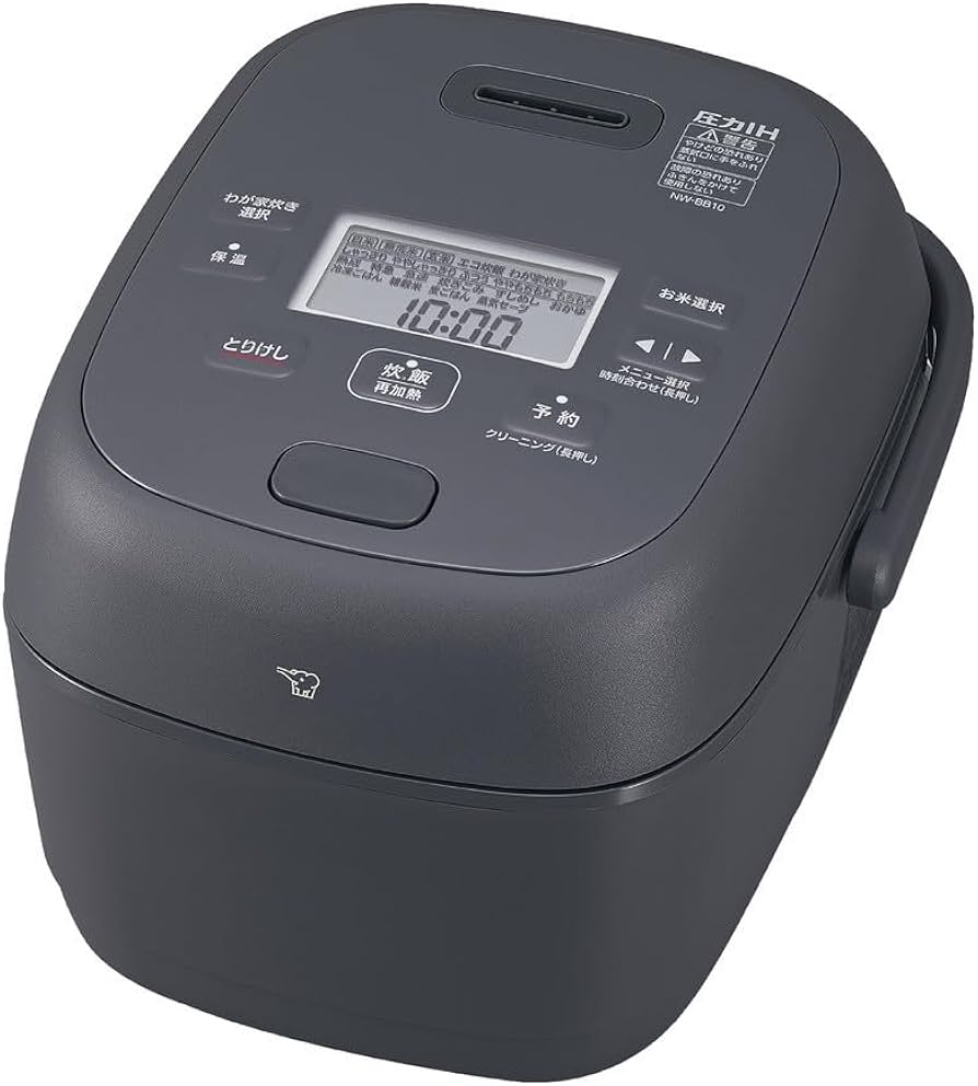 Amazon | 象印マホービン 炊飯器 5.5合 ブラック NW-BA10-BA | 象印