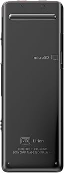 Amazon | ソニー ステレオICレコーダー FMチューナー付 8GB ブラック