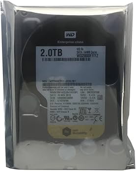 Amazon.com: Western Digital RE WD2000FYYZ 2TB 7.2 K RPM 64MB Cache