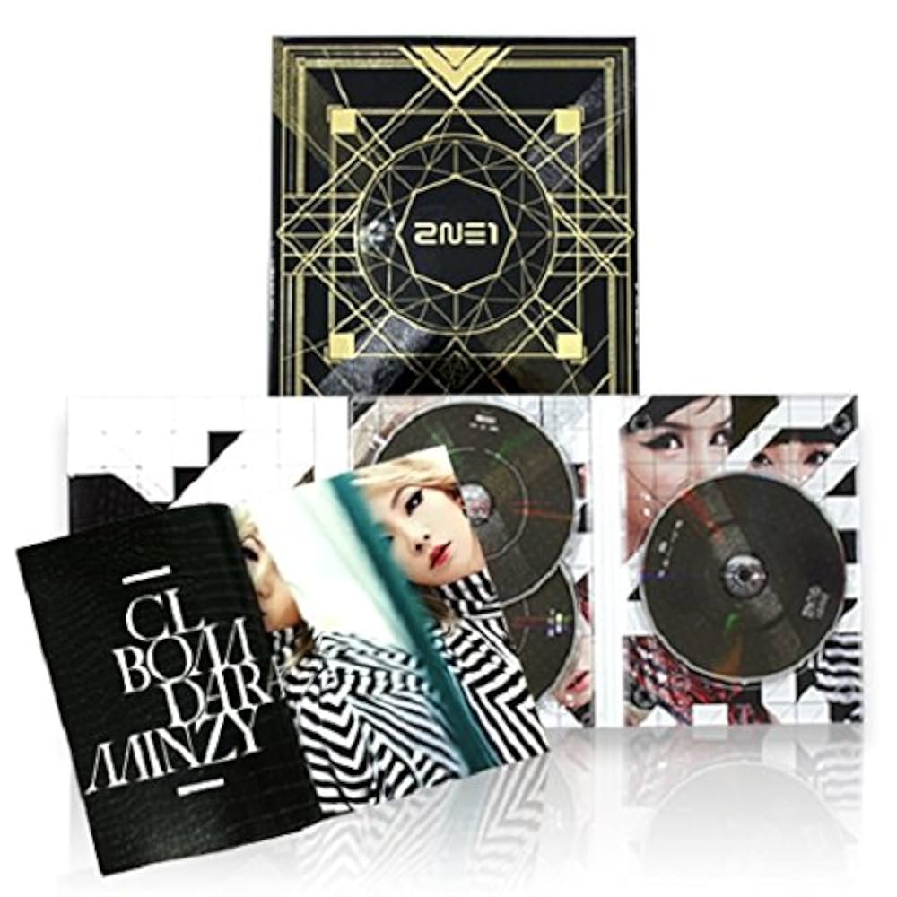 2NE1 2集 CRUSH 韓国盤CD ブラックver 2NE1 2集 CRUSH 韓国盤CD
