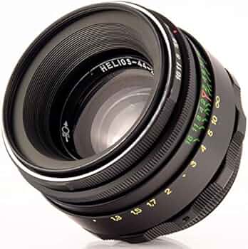 13デッドストックぐるぐるボケレンズヘリオス44-2M42アダプター付