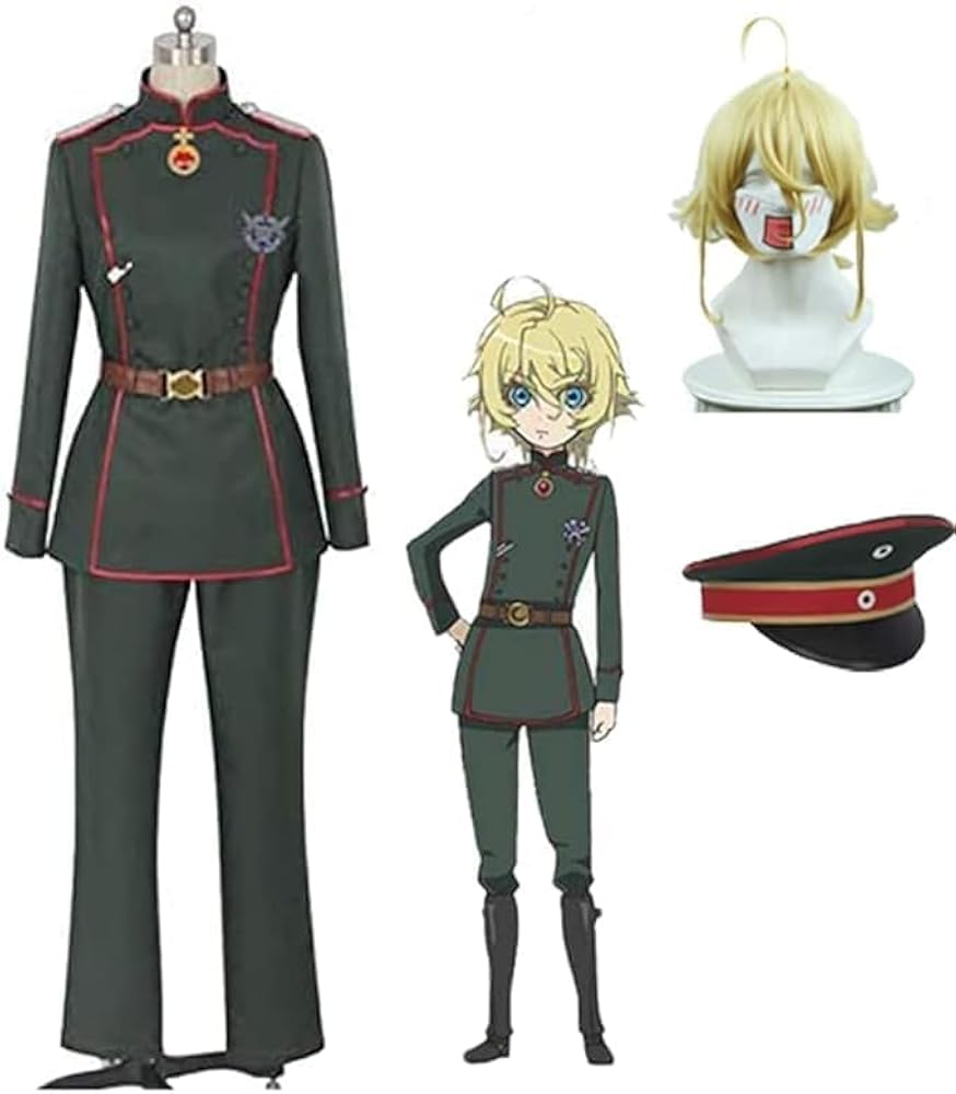 Amazon.co.jp: [スアン] ーニャ コスプレ衣装 制服 幼女戦記 軍服