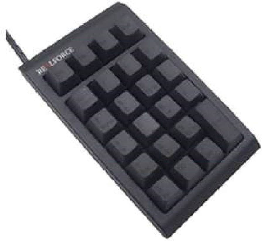 Amazon.com: Topre Realforce 23U/23UB (WC01B0) 黑色數字鍵盤/鍵盤