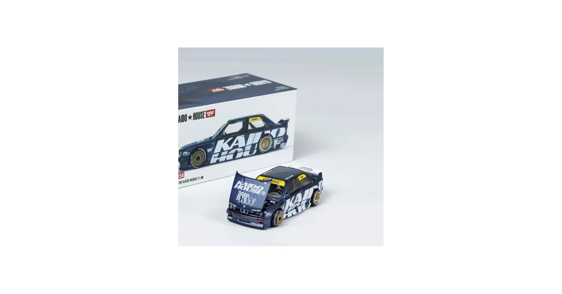 Amazon | 1/64 MINI GT Kaido House 街道ハウス M3 E30 青 154 [並行
