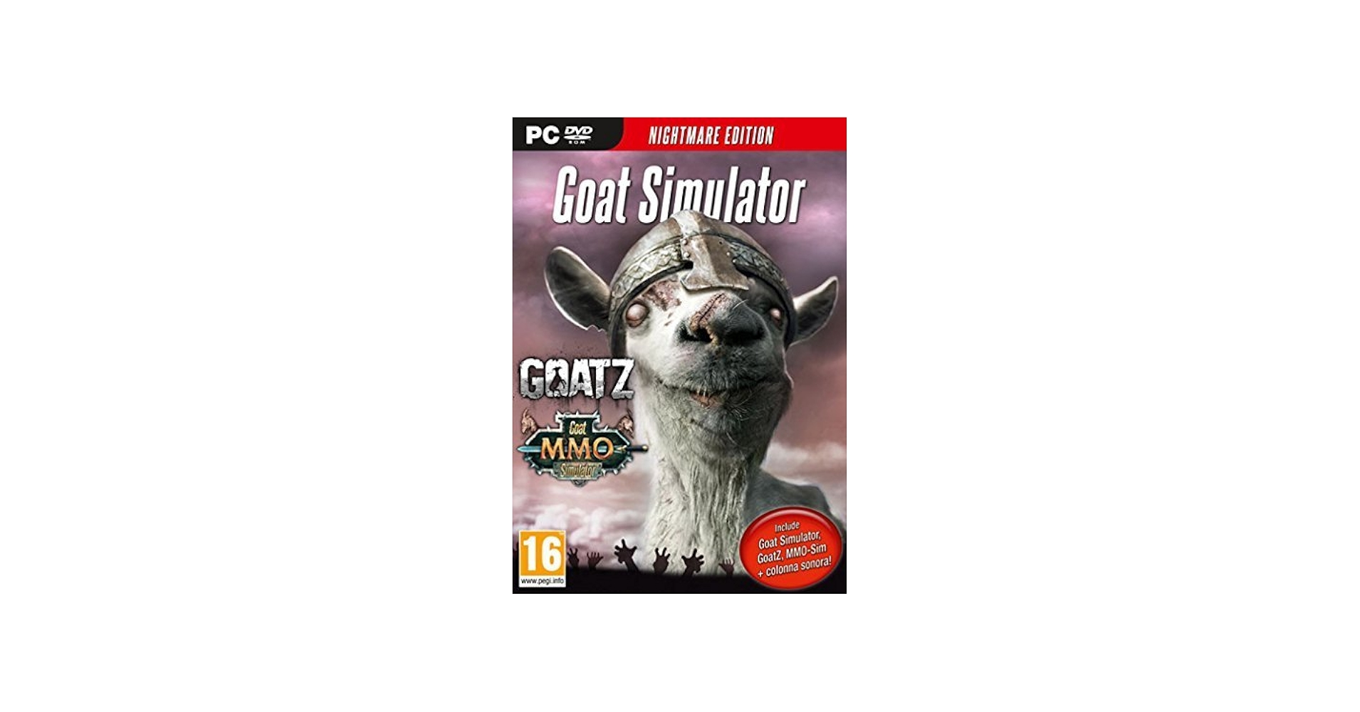 Goat Simulator - Nightmare edition (PC DVD) : Amazon.co.uk: PC