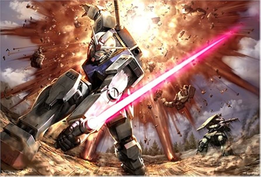 Amazon.co.jp: 1000ピース ジグソーパズル 機動戦士ガンダム 最初の