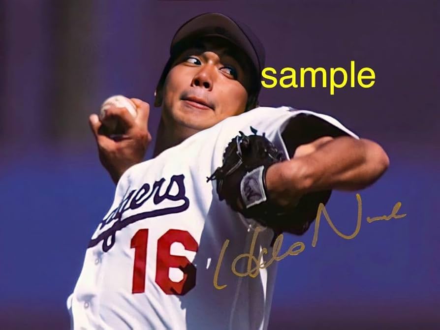 ロサンゼルスドジャース・野茂英雄・パネル・額装